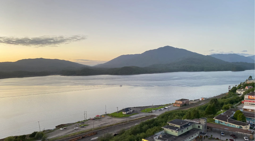 Ocean view from the Highliner Hotel and Conference Centre