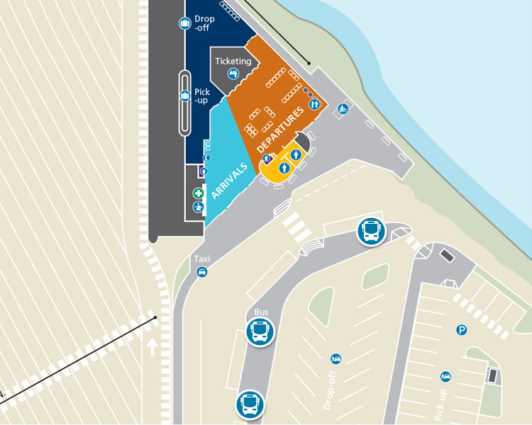 Nanaimo (Departure Bay) Terminal Map