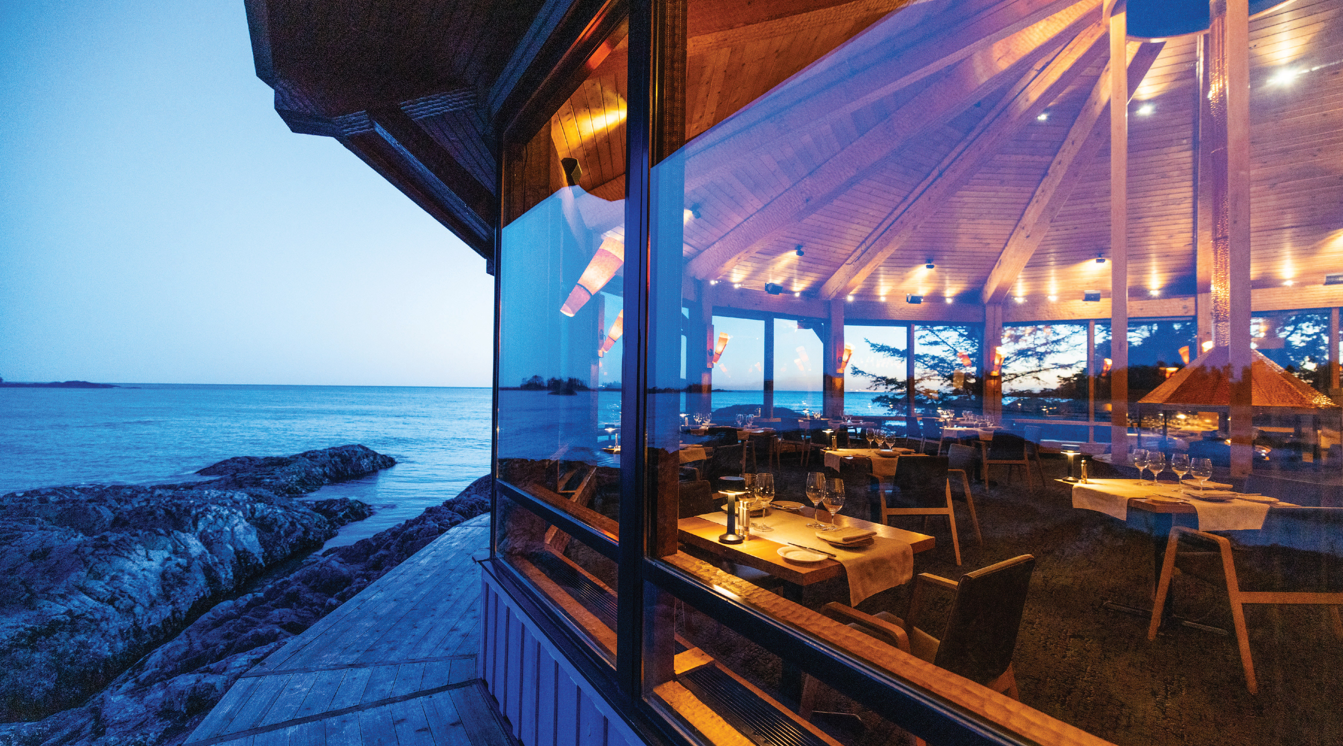 Exterior view of The Pointe Resturant