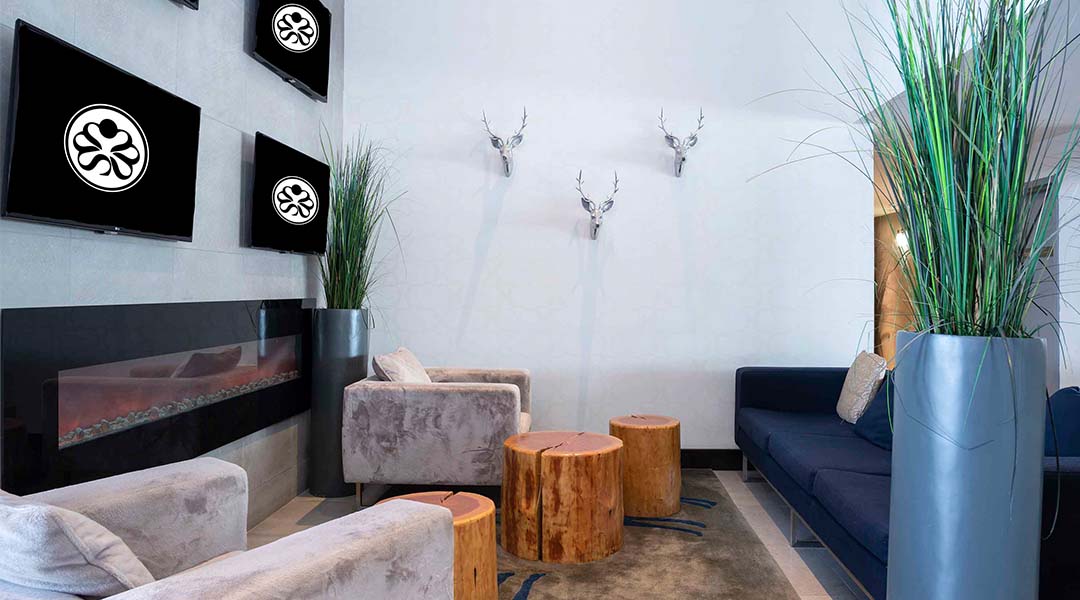 Lobby at the Sandman Signature Prince George Lobby at the Sandman Signature Prince George