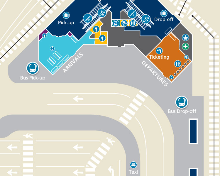 Vancouver (Tsawwassen) Terminal Map