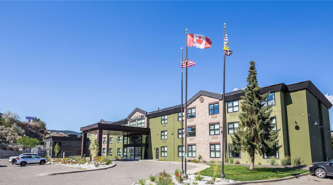 Exterior view of the Prestige Kamloops Hotel Exterior view of the Prestige Kamloops Hotel