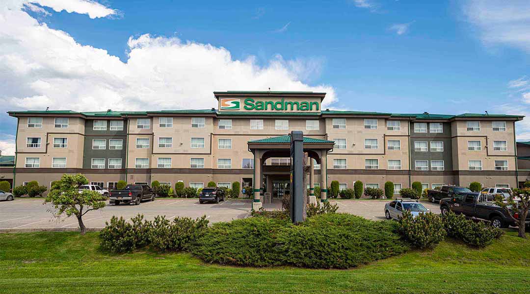 Exterior of Sandman Hotel Quesnel Exterior of Sandman Hotel Quesnel