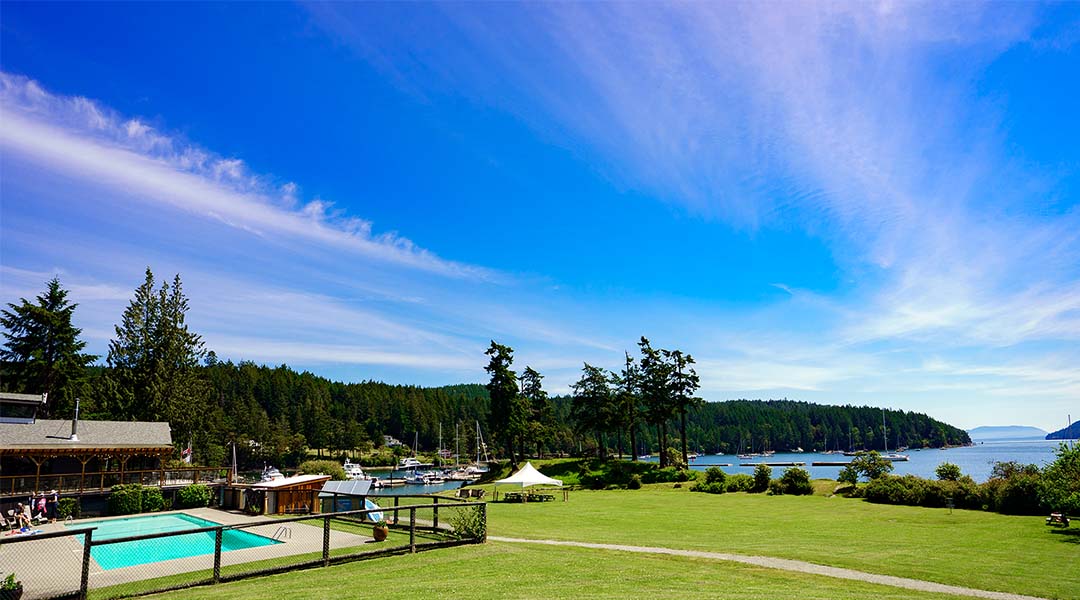 Exterior shot of property with pool and ocean Exterior shot of property with pool and ocean