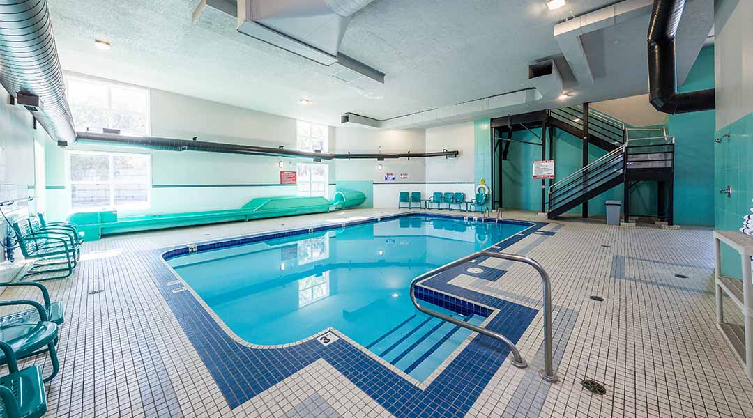 Indoor hotel pool at Prestige Kamloops Hotel Indoor hotel pool at Prestige Kamloops Hotel