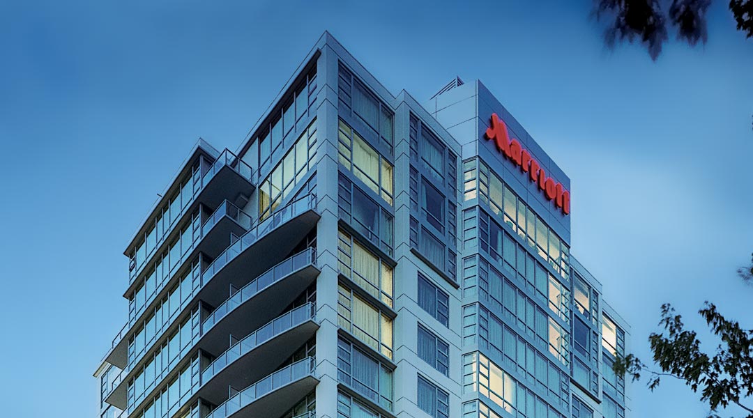 Exterior of Victoria Marriott Inner Harbour